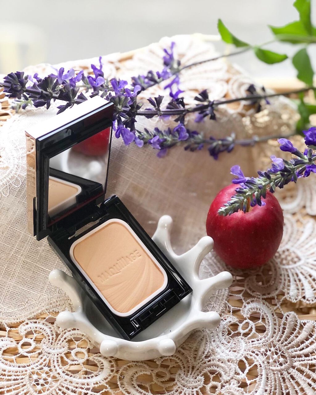 ドラマティックパウダリー EX/マキアージュ/パウダーファンデーションを使ったクチコミ(2枚目)