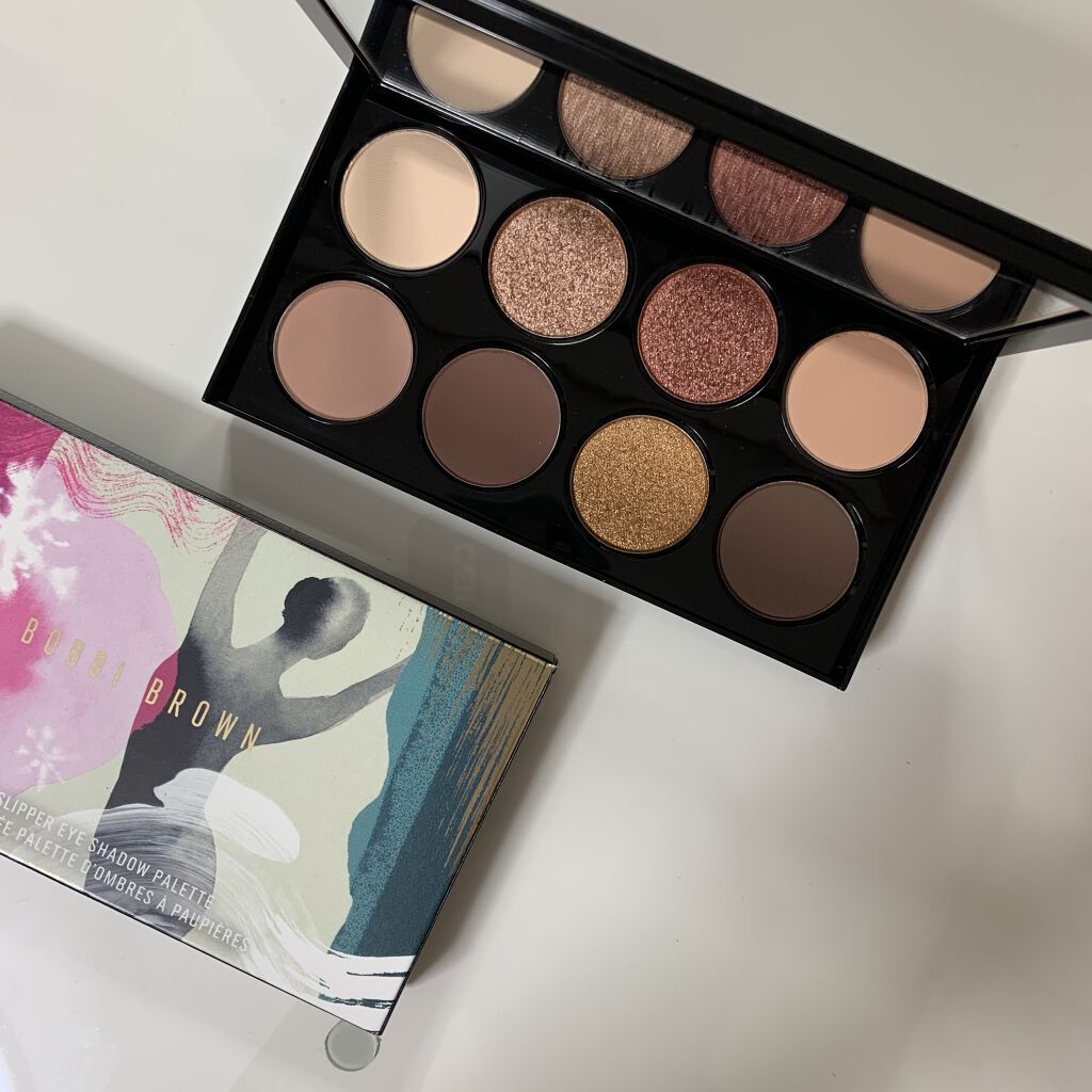 ゴールデン スリッパー アイシャドウ パレット/BOBBI BROWN/アイシャドウパレットを使ったクチコミ（2枚目）