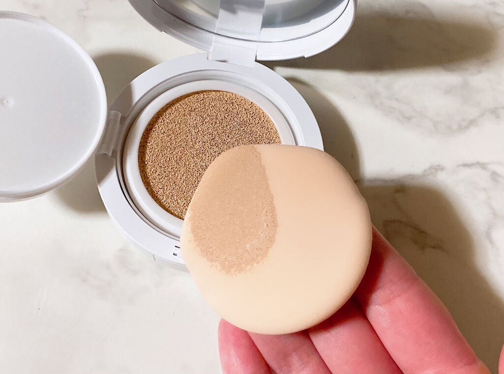 セラムフィット フルカバー グロークッション/ByUR/クッションファンデーションを使ったクチコミ(4枚目)