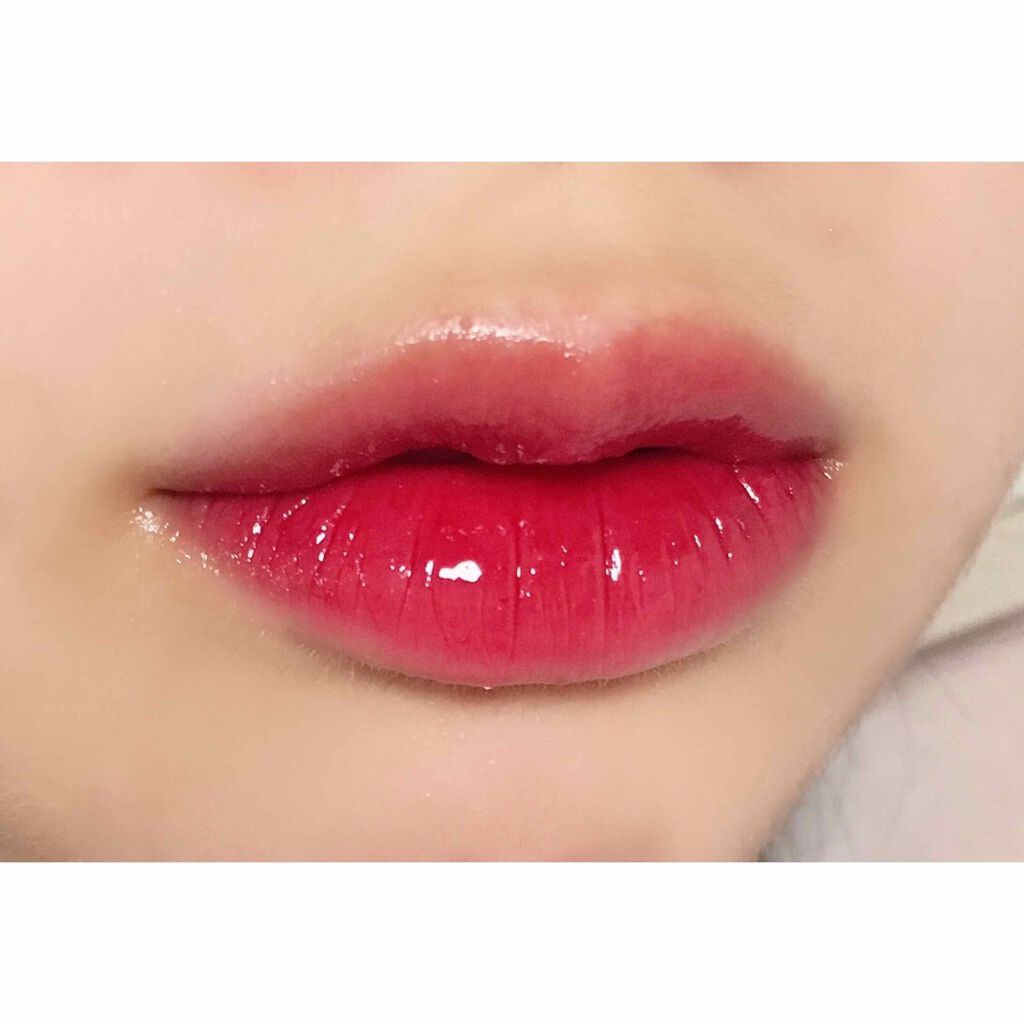 ウォーターライジングティント/MILIMAGE/リップティントを使ったクチコミ（2枚目）