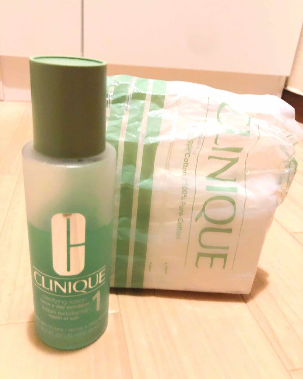 クラリファイング ローション 1/CLINIQUE/拭き取り化粧水を使ったクチコミ(1枚目)