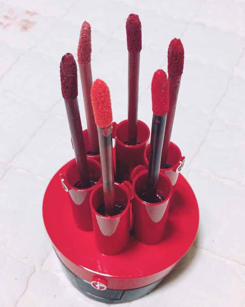 ジョルジオ アルマーニ ビューティ リップ マエストロのクチコミ「GIORGIO ARMANI(ジョルジオアルマーニ)
リップ マエストロ
💄201 DARK .....」（2枚目）