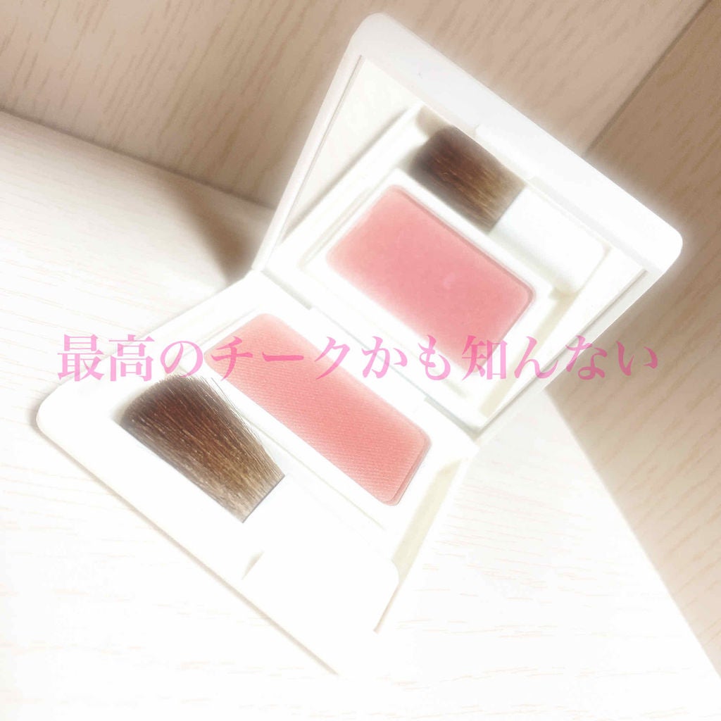 ♡622♡929♡ on LIPS 「出会った中で1番良いチークだと思う!アサバカラーパウダー411..」(1枚目)