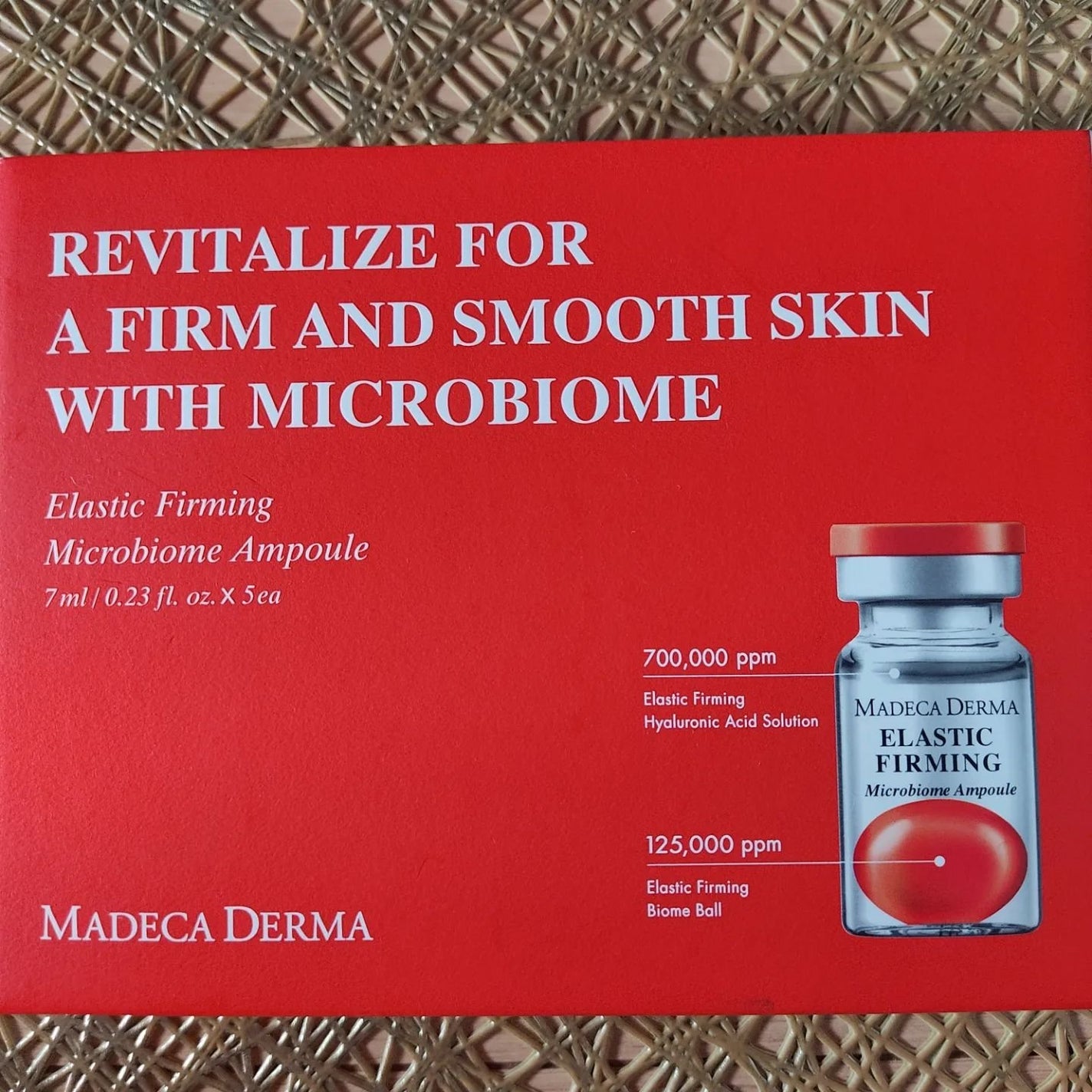 エラスティックファーミング マイクロバイオームアンプル/マデカダーマ/美容液を使ったクチコミ(4枚目)