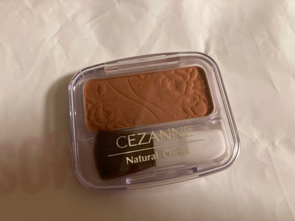 ナチュラル チークN/CEZANNE/パウダーチークを使ったクチコミ(1枚目)