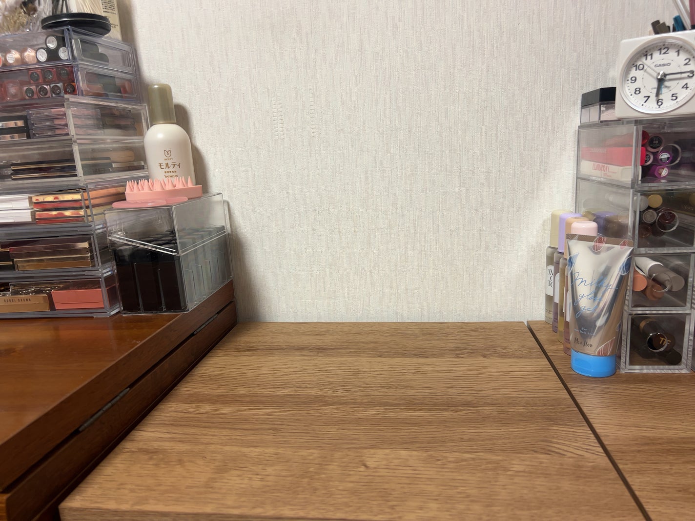 重なるアクリルケース2段引出・大/無印良品/その他化粧小物を使ったクチコミ(2枚目)