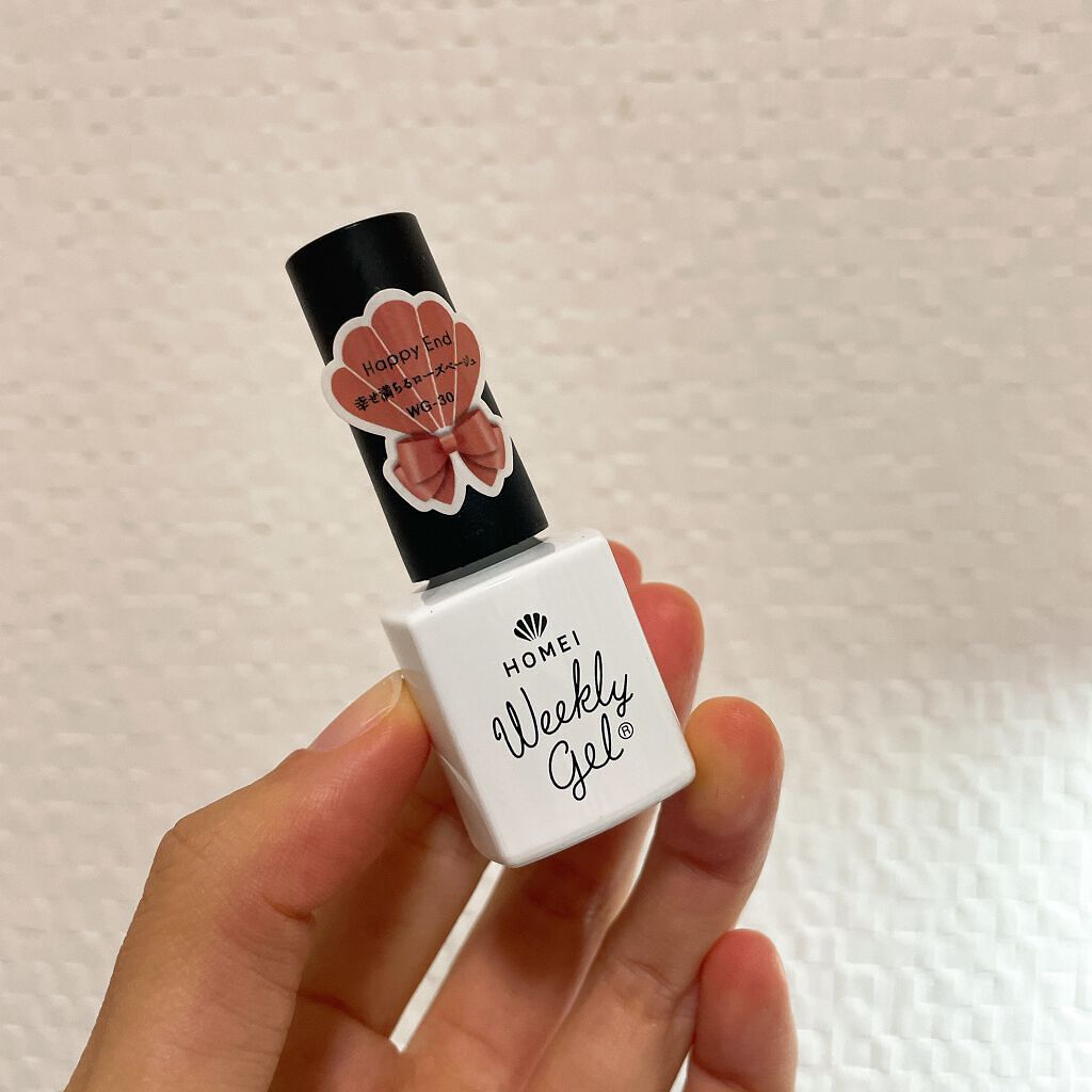ウィークリージェル/HOMEI/ジェルネイルを使ったクチコミ(2枚目)