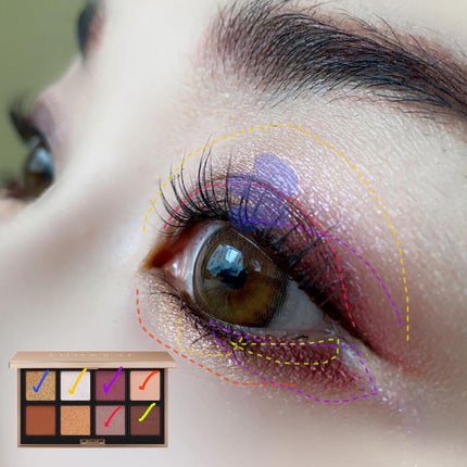 アイカラーレーション スペシャルエディション/LUNASOL/アイシャドウパレットを使ったクチコミ(2枚目)