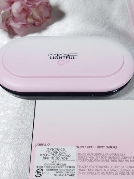 ライトフル C3 ナチュラル シルク パウダーファンデーション/M・A・C/パウダーファンデーションを使ったクチコミ(3枚目)