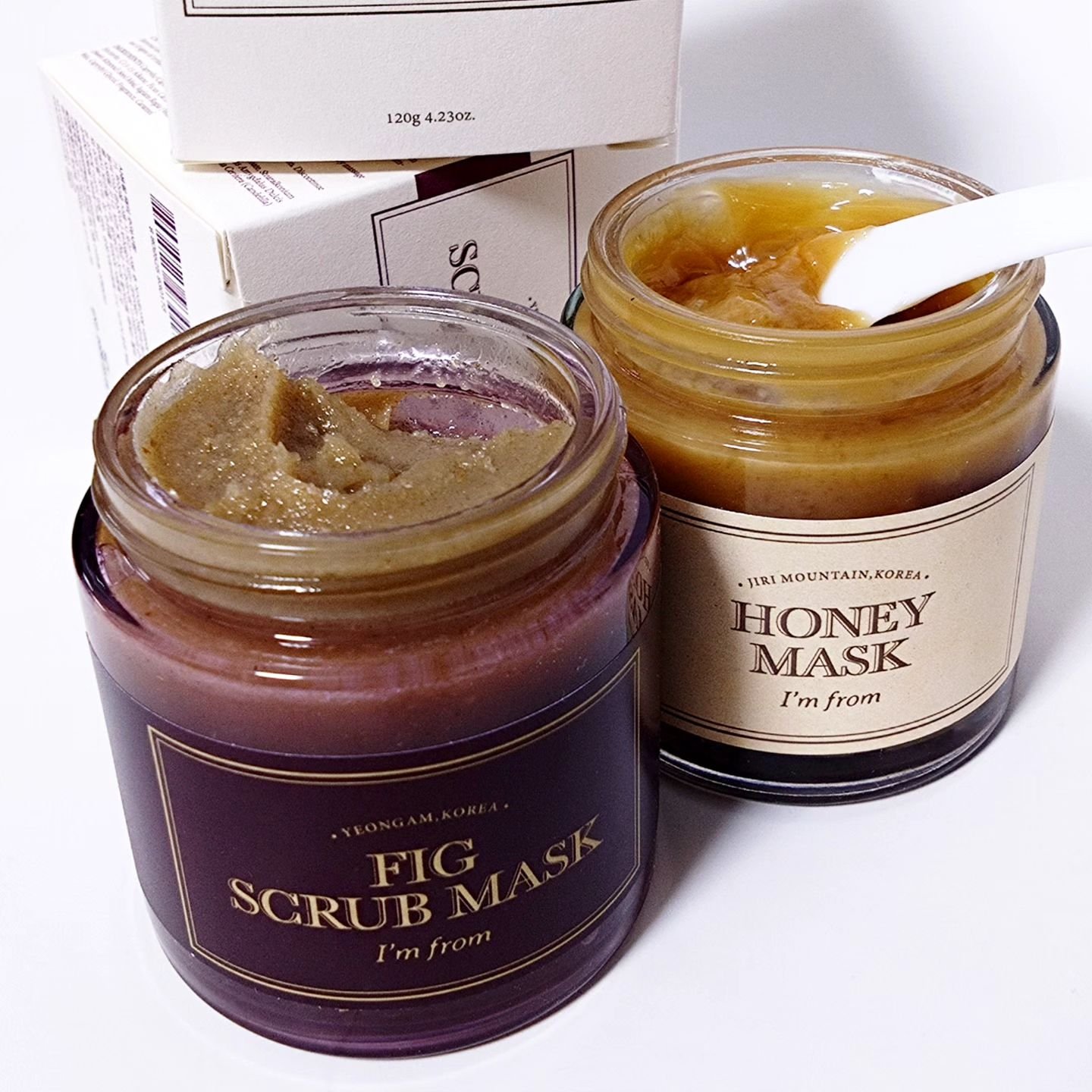 ハニーマスク/I'm from/洗い流すパック・マスクを使ったクチコミ（1枚目）