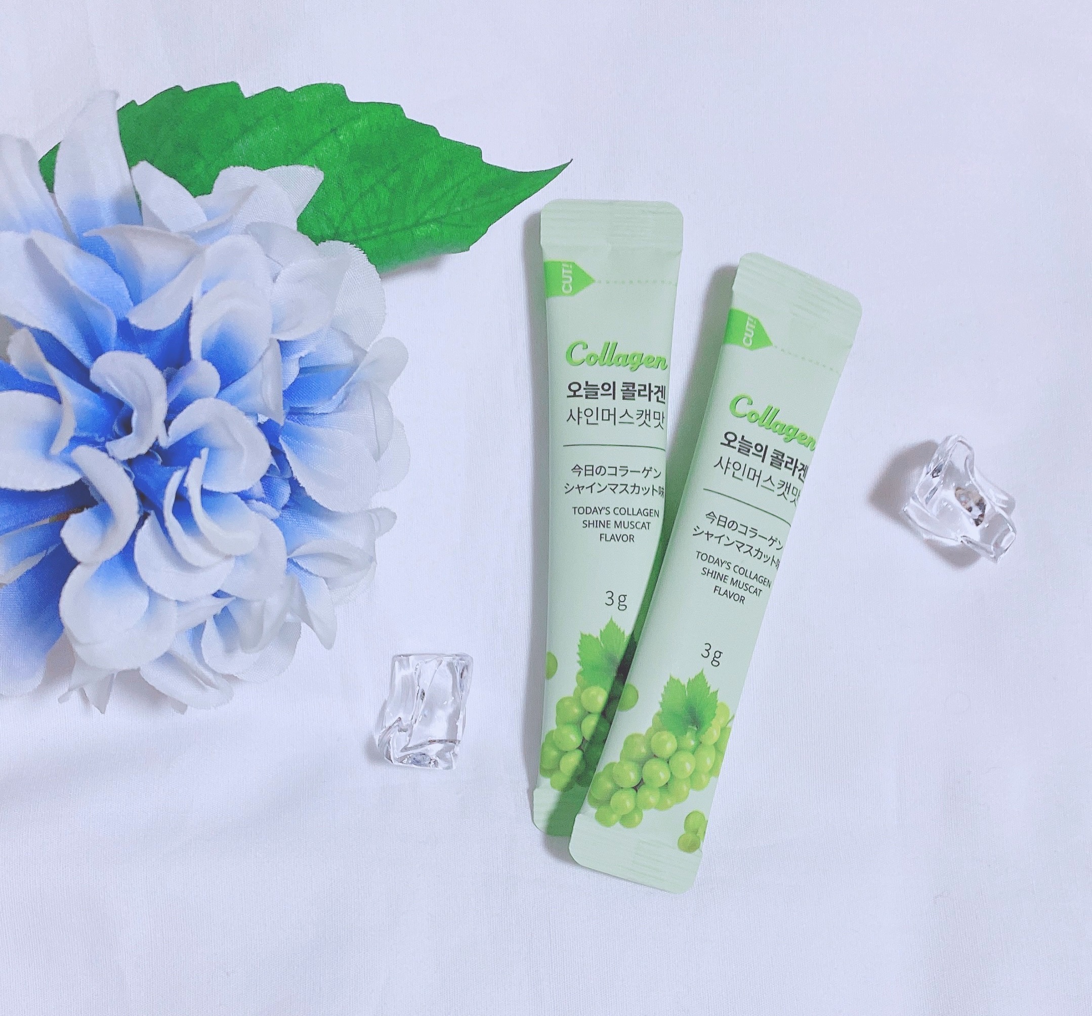 今日のコラーゲン シャインマスカット/メディタミン/美容サプリメントを使ったクチコミ（2枚目）