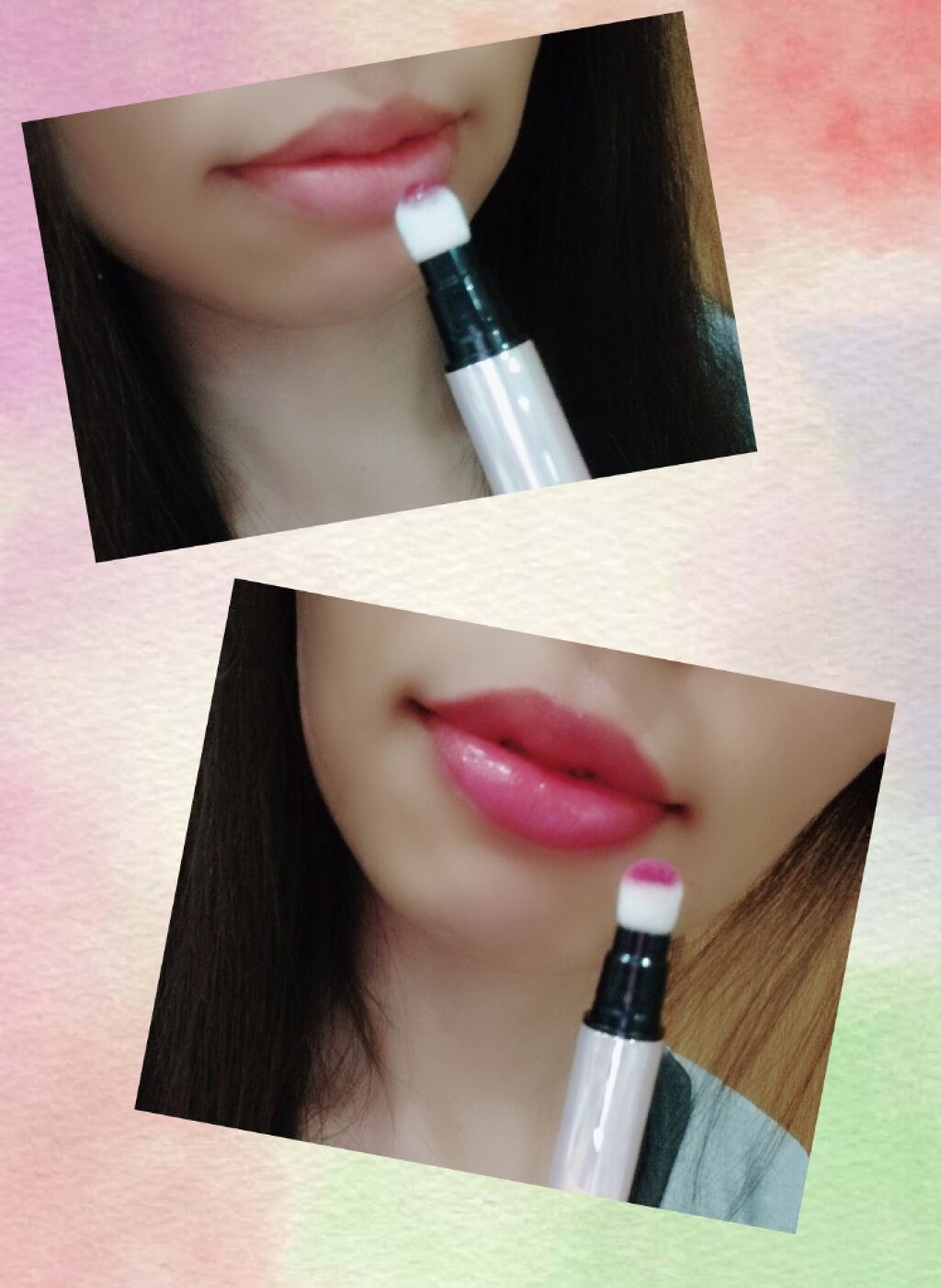 ジューシー クッション ルージュ/ESPRIQUE/口紅を使ったクチコミ(2枚目)
