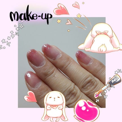 サンリオネイル/DAISO/マニキュアを使ったクチコミ(1枚目)