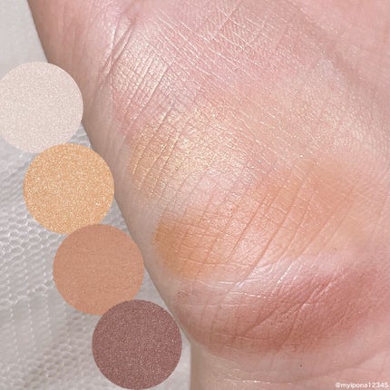 グラデーション アイシャドウ/ちふれ/アイシャドウパレットを使ったクチコミ(2枚目)