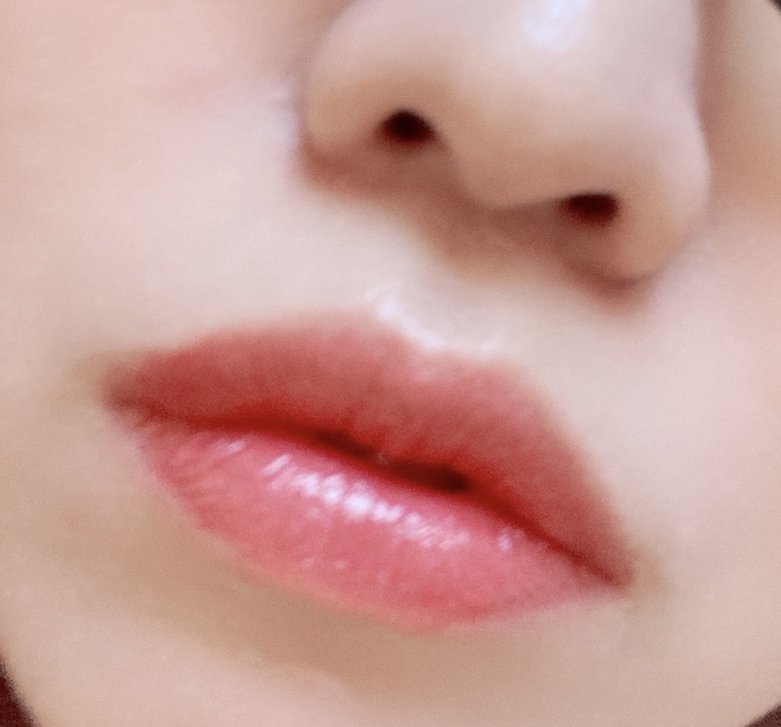 ホイップリップティント 02 アプリコットホイップ/CandyDoll/リップティントを使ったクチコミ（2枚目）