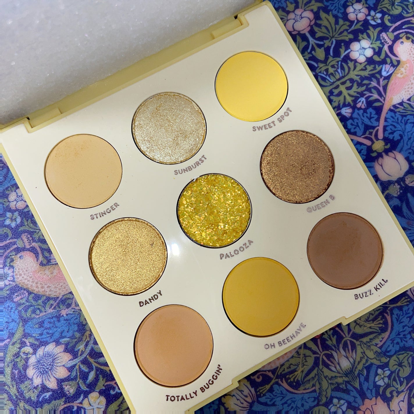 UH-HUH Honey/ColourPop/アイシャドウパレットを使ったクチコミ(3枚目)