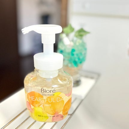 ビオレ ザ ハンド 泡ハンドソープ ふっとほどける陽だまりの果実の香り/ビオレ/ハンドソープを使ったクチコミ(5枚目)