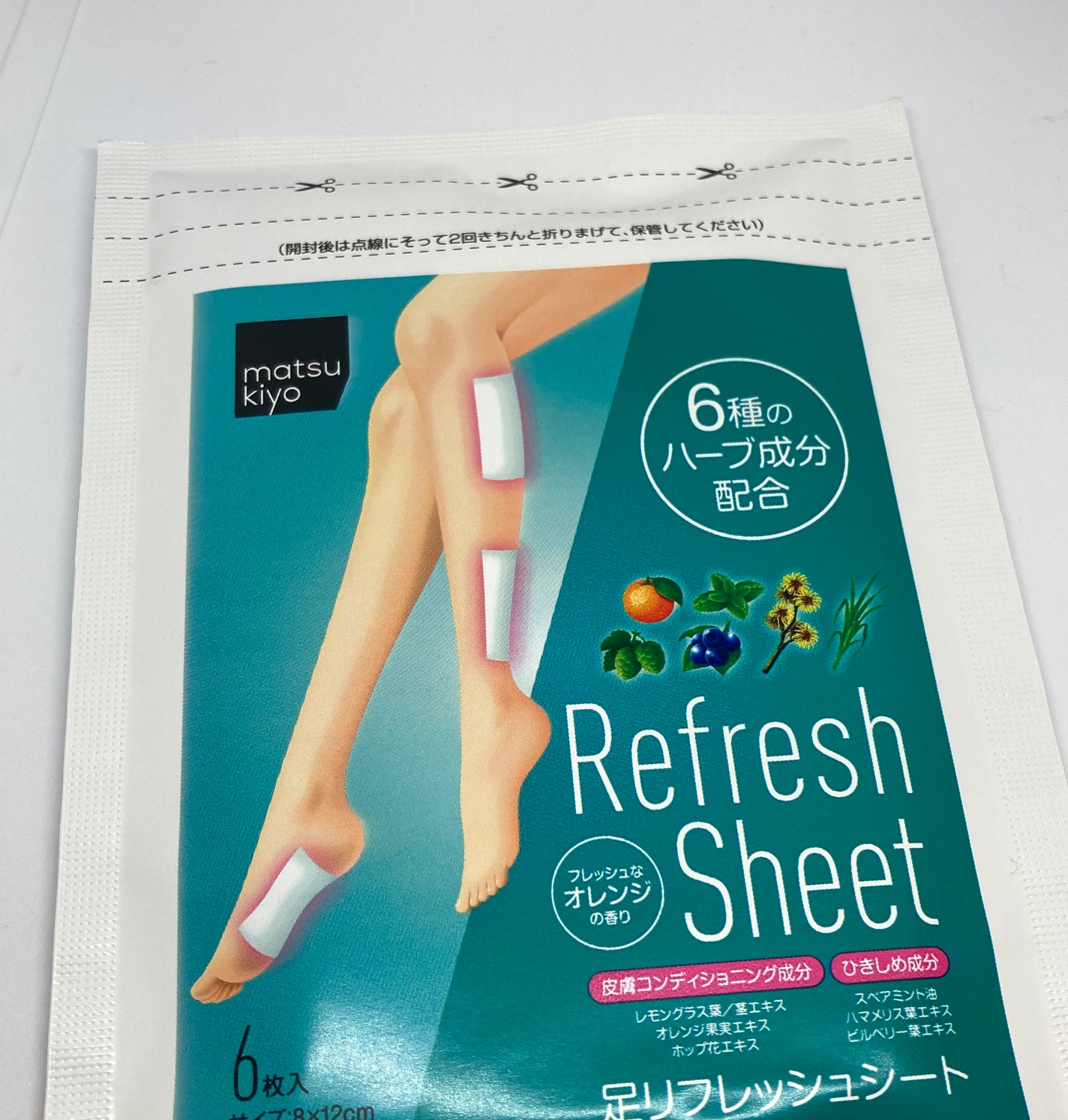 足リフレッシュシート/matsukiyo/レッグ・フットケアを使ったクチコミ(2枚目)