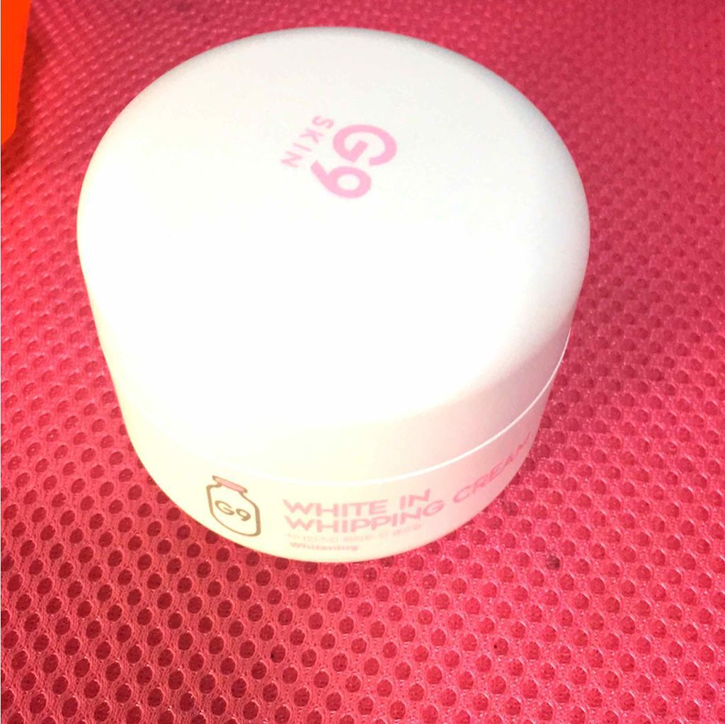 WHITE WHIPPING CREAM(ウユクリーム)/G9SKIN/化粧下地を使ったクチコミ（1枚目）