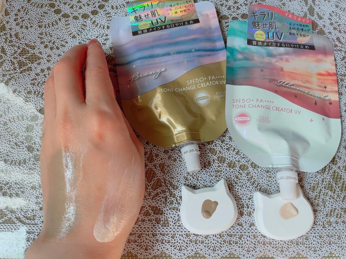 トーンチェンジクリエイターUV/サンカット®/日焼け止めローションを使ったクチコミ(1枚目)