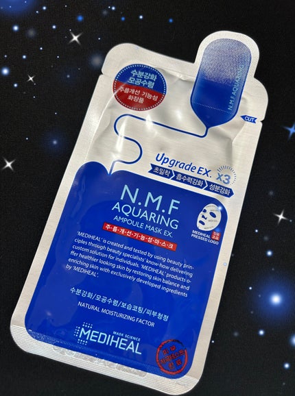 N.M.FアクアアンプルマスクJEX/MEDIHEAL/シートマスク・パックを使ったクチコミ(1枚目)