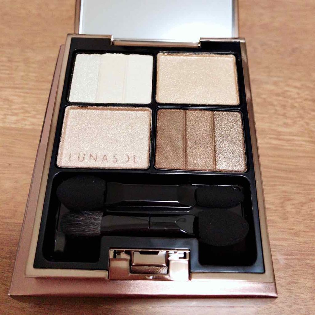 スリーディメンショナルアイズ/LUNASOL/アイシャドウパレットを使ったクチコミ(2枚目)