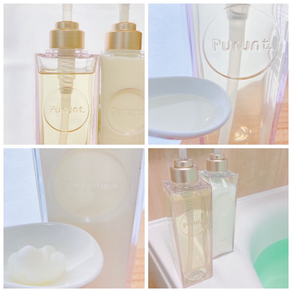 プルント モイストリッチ美容液シャンプー／モイストリッチリペア美容液トリートメント/Purunt./市販シャンプーを使ったクチコミ（3枚目）