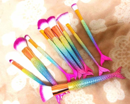 メイクブラシ/マーメイド/メイクブラシを使ったクチコミ(1枚目)