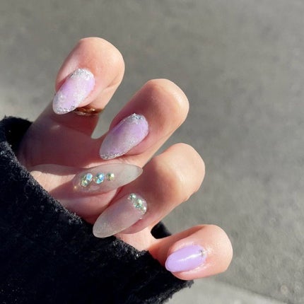 #セルフネイル,#セルフジェルネイル,#ジェルネイル,#プチプラネイル,#ネイル,#冬ネイル,#秋冬ネイル,#パープルネイル,#ベリーペリネイル,#ニュアンスネイル,#グラデーションネイルのネイルデザイン