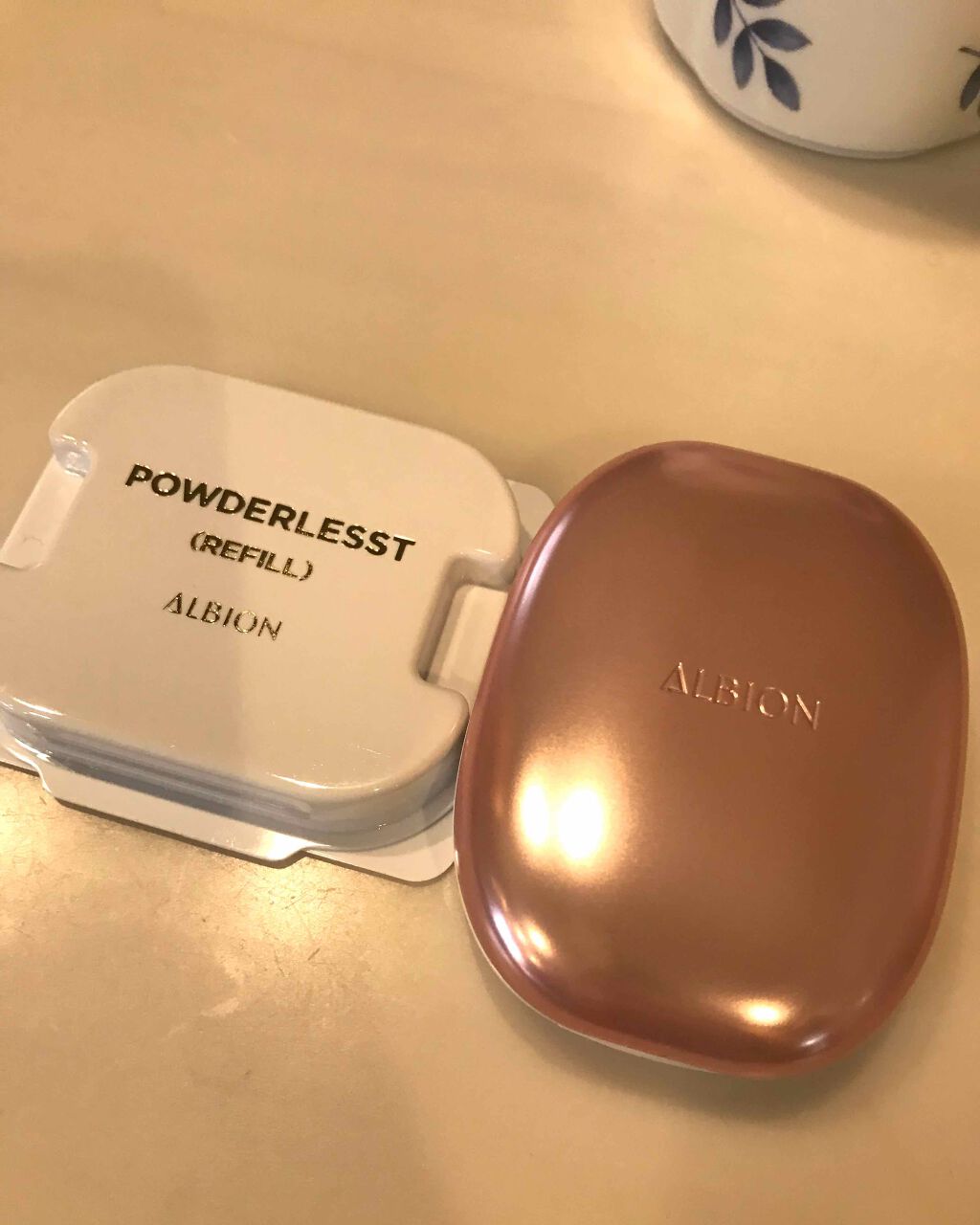 アルビオン パウダレスト/ALBION/パウダーファンデーションを使ったクチコミ（1枚目）