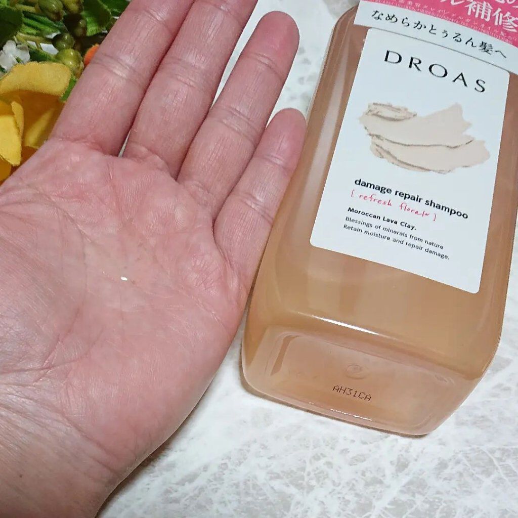 ダメージリペアシャンプー／トリートメント/DROAS/市販シャンプーを使ったクチコミ（3枚目）