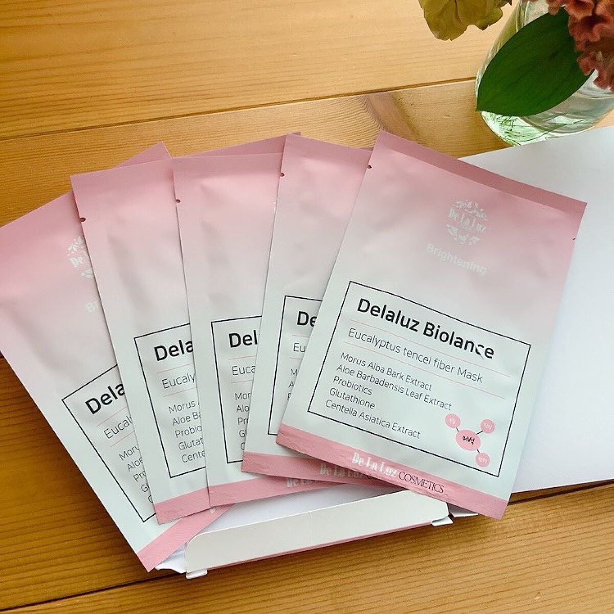 ビオランス ブライトニング マスクパック/Delaluz/シートマスク・パックを使ったクチコミ（2枚目）