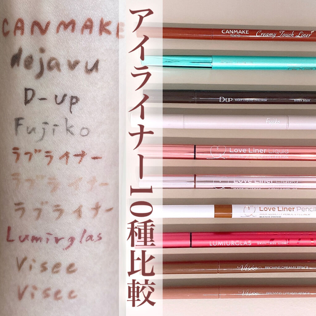 ラブ・ライナー リキッドアイライナーＲ３/ラブ・ライナー/リキッドアイライナーを使ったクチコミ（1枚目）