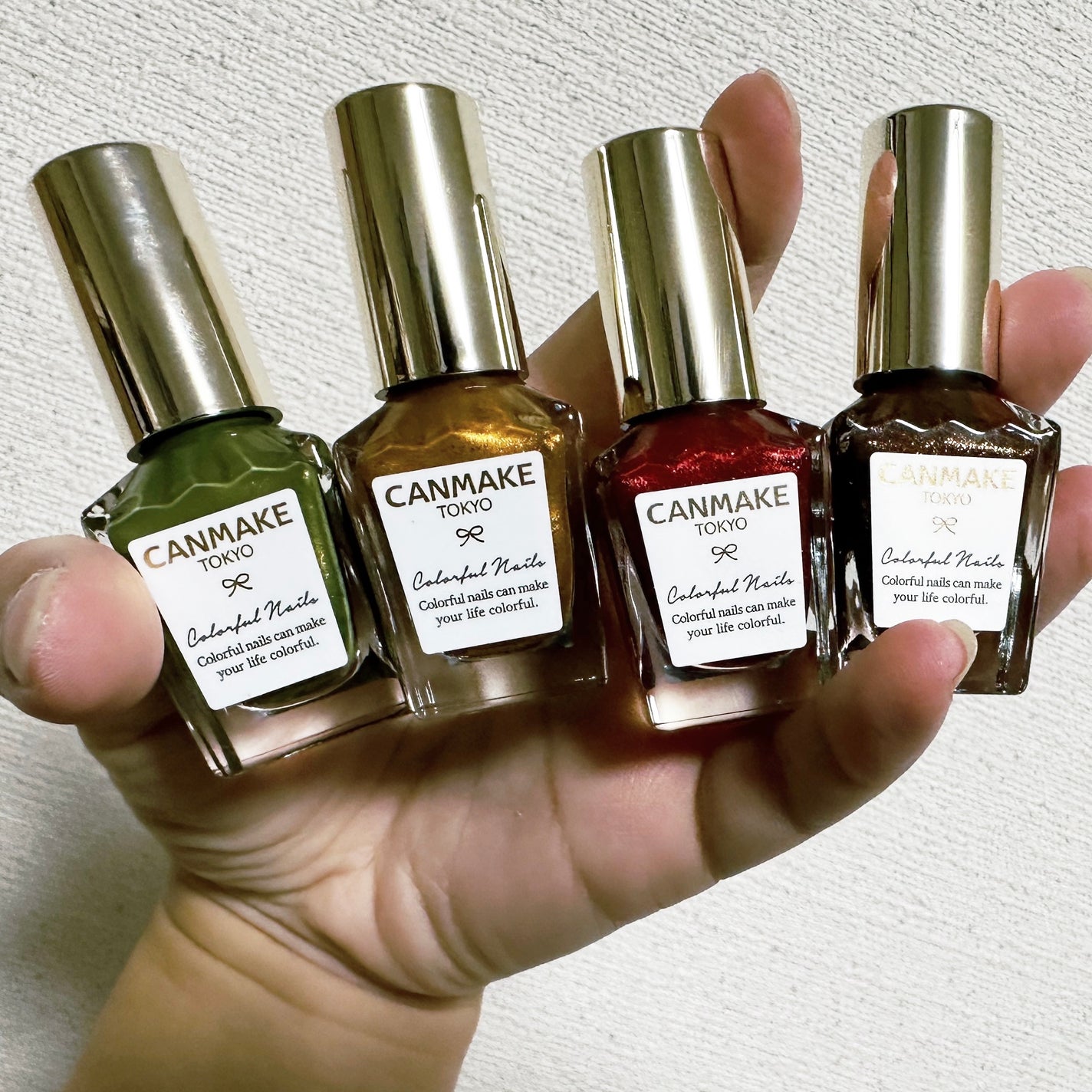 カラフルネイルズ/キャンメイク/マニキュアを使ったクチコミ(1枚目)