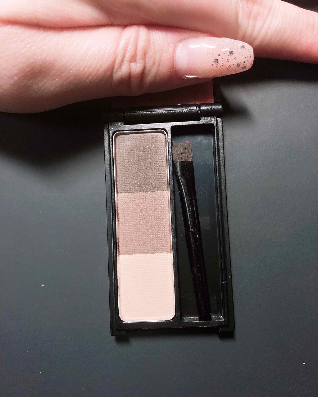 UR GLAM　EYEBROW POWDER/U R GLAM/パウダーアイブロウを使ったクチコミ（2枚目）