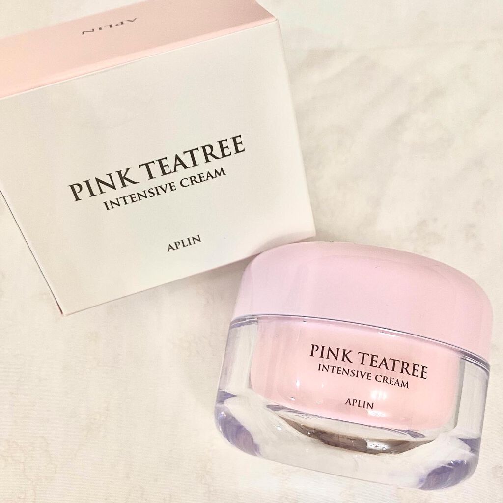 ピンクティーツリークリーム/APLIN/フェイスクリームを使ったクチコミ(1枚目)
