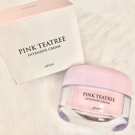 ピンクティーツリークリーム/APLIN/フェイスクリームを使ったクチコミ(1枚目)