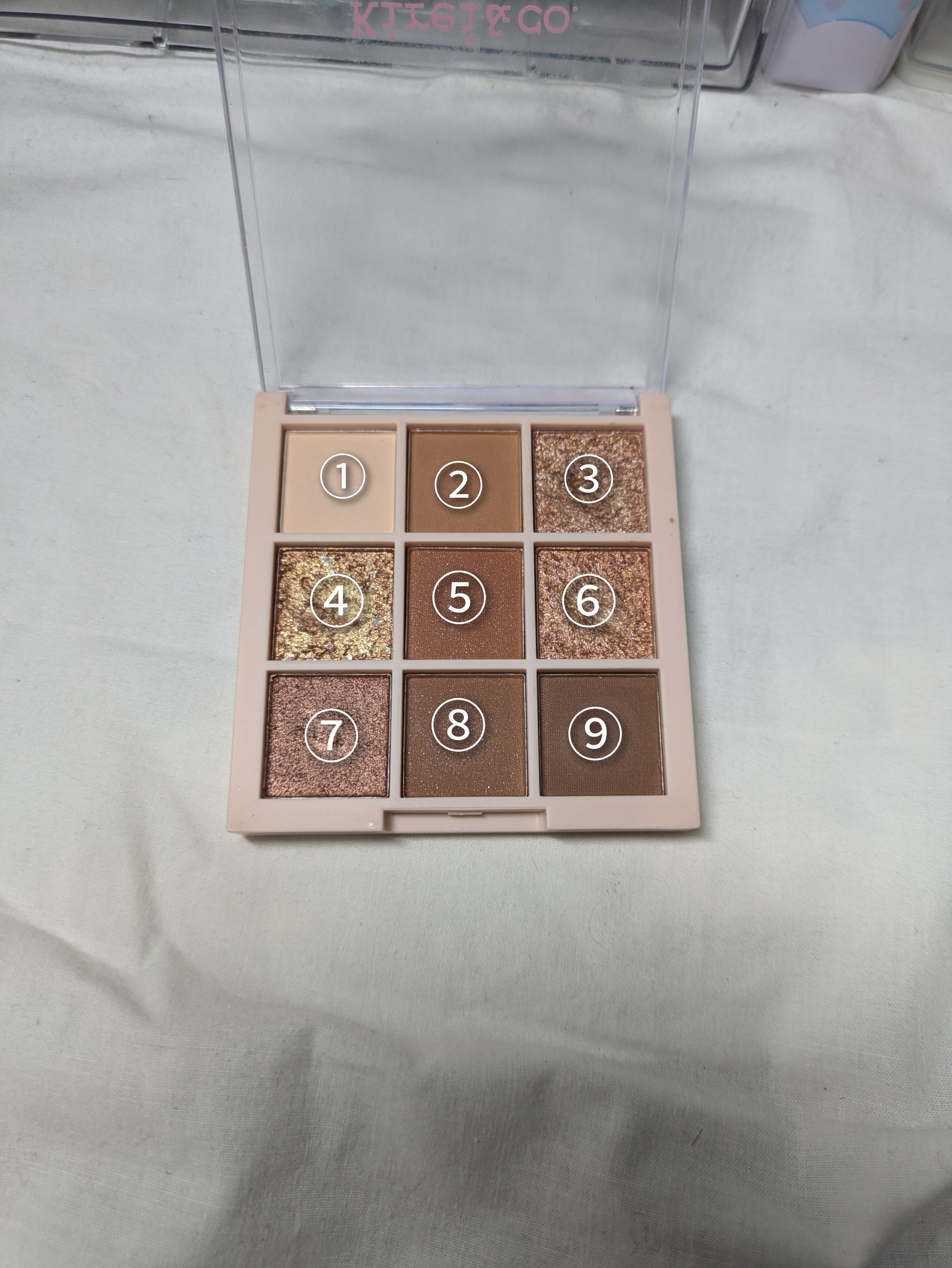 アイシャドウパレット/Kirei&co./アイシャドウパレットを使ったクチコミ（2枚目）