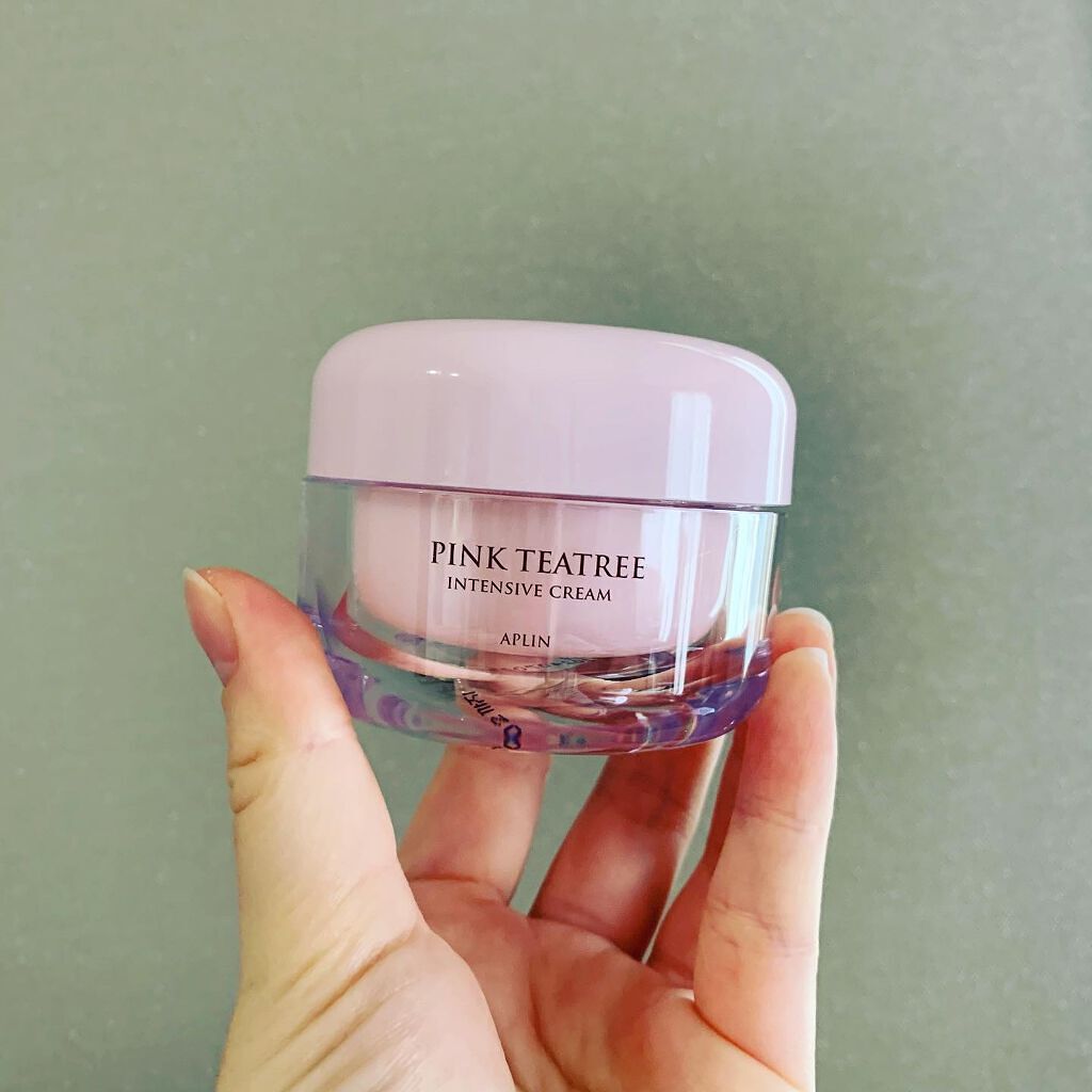 ピンクティーツリークリーム/APLIN/フェイスクリームを使ったクチコミ(1枚目)