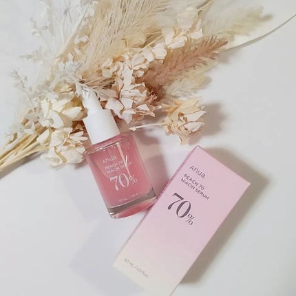 桃70%ナイアシンセラム/Anua/美容液を使ったクチコミ(6枚目)