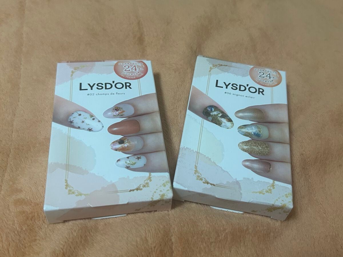 セミキュアジェルネイルシール ハンド用/LYSD’OR/ネイルシールを使ったクチコミ(1枚目)