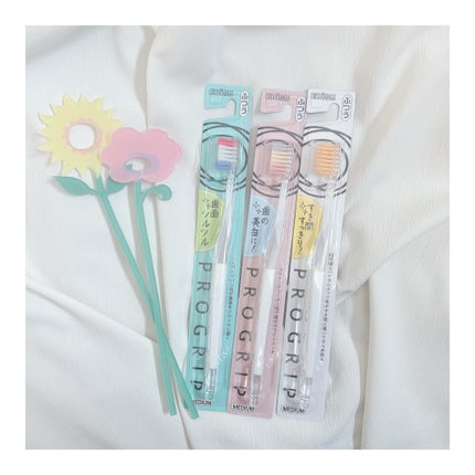 プログリップハブラシ typeⅠ/エビス/歯ブラシを使ったクチコミ(1枚目)