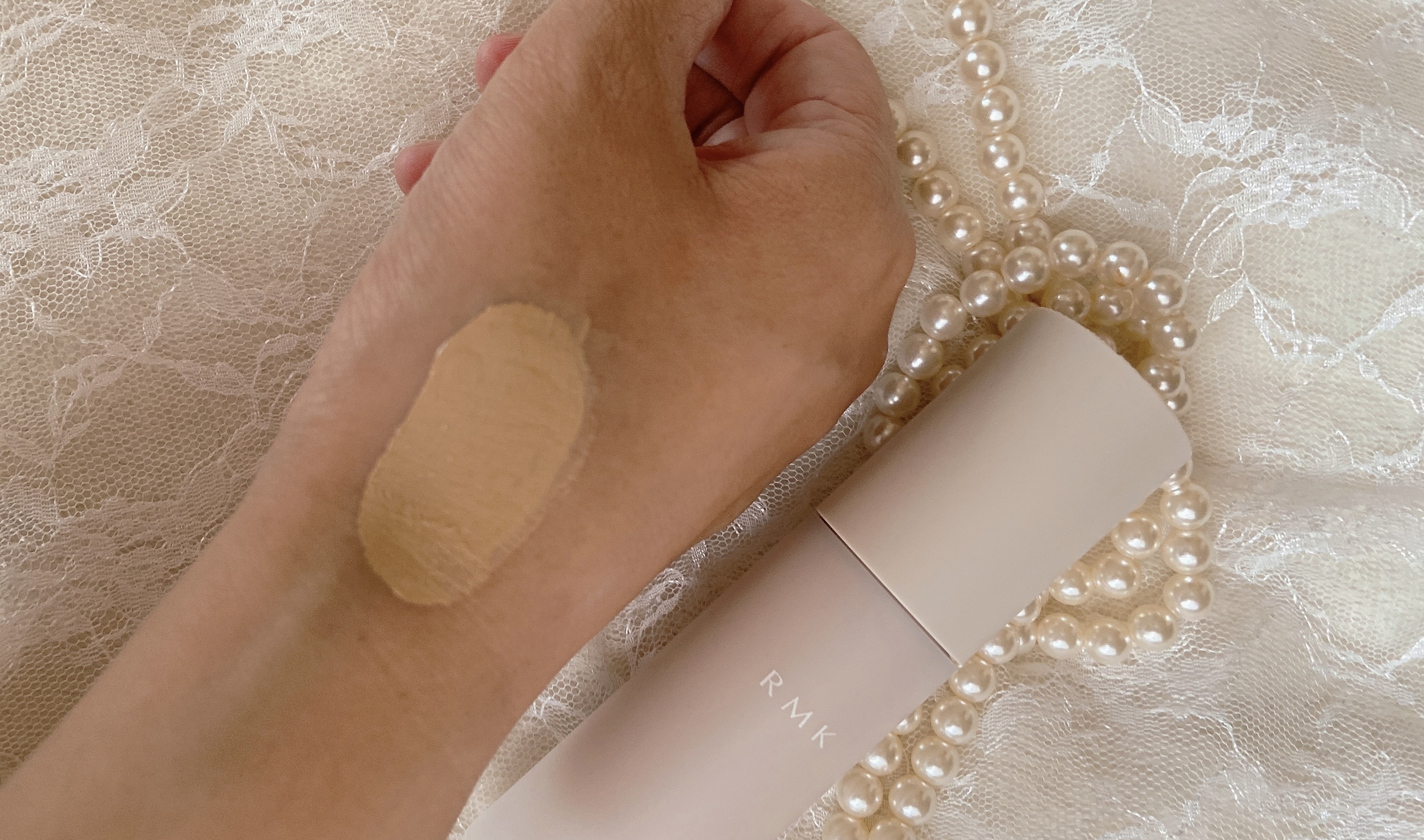 RMK ラスティング ジェルクリーミィファンデーション/RMK/クリーム・エマルジョンファンデーションを使ったクチコミ（3枚目）