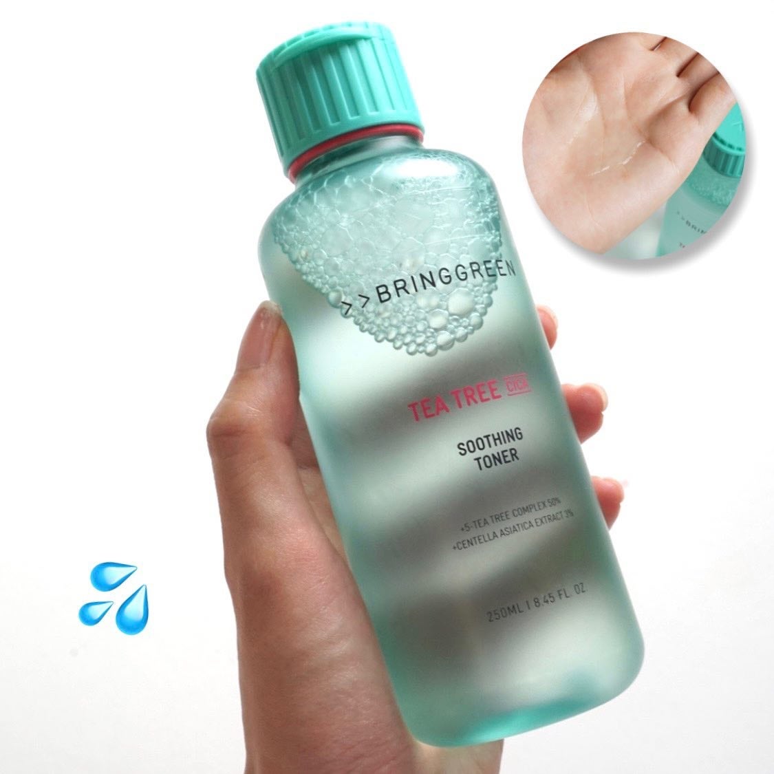 ティーツリーシカスージングトナー/BRING GREEN/化粧水を使ったクチコミ(3枚目)