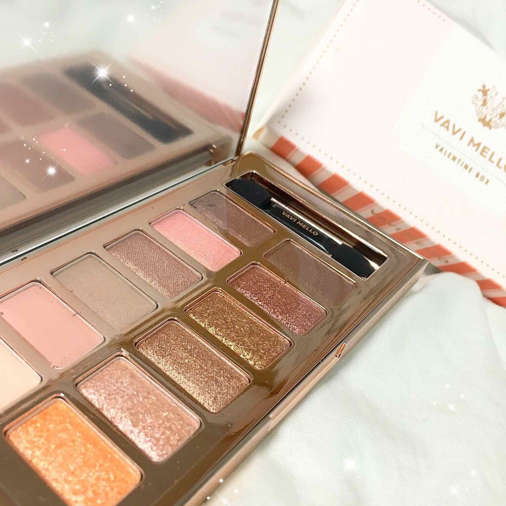 バレンタインボックス/VAVI MELLO/アイシャドウパレットを使ったクチコミ(1枚目)