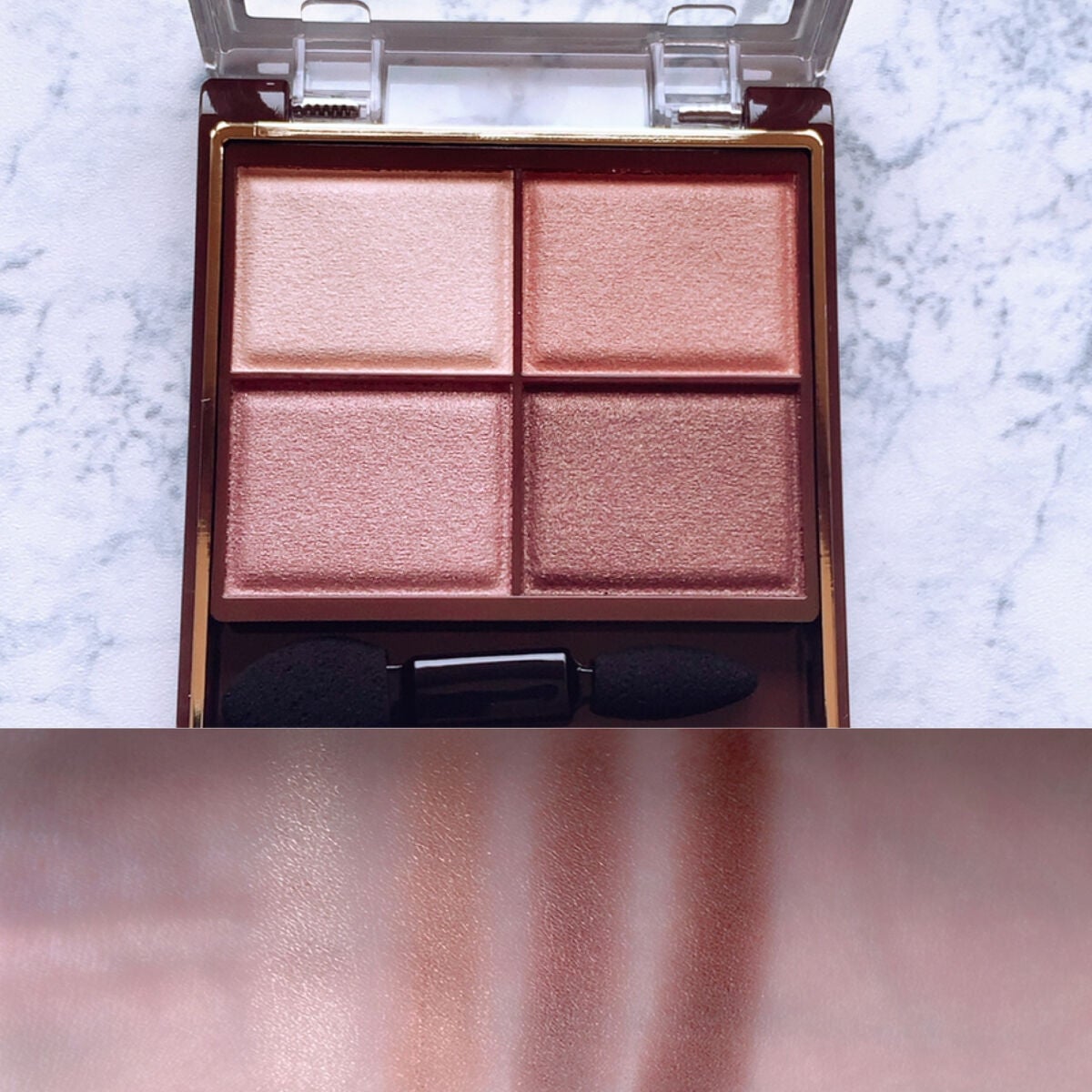 スキニーリッチシャドウ/excel/アイシャドウパレットを使ったクチコミ(3枚目)