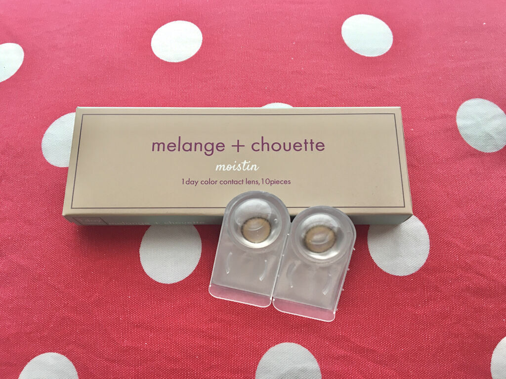 メランジェ シュエット ワンデー/melange+chouette/ワンデー（１DAY）カラコンを使ったクチコミ（1枚目）