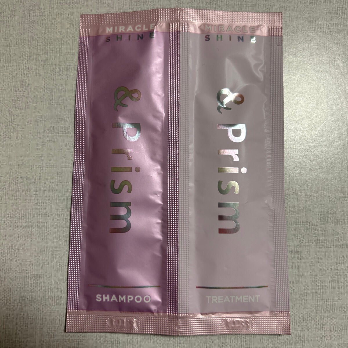 ミラクル シャイン シャンプー/ヘアトリートメント/&Prism/市販シャンプーを使ったクチコミ(1枚目)