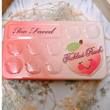 ティックルドピーチ ミニ アイシャドウ パレット/Too Faced/パウダーアイシャドウを使ったクチコミ（1枚目）