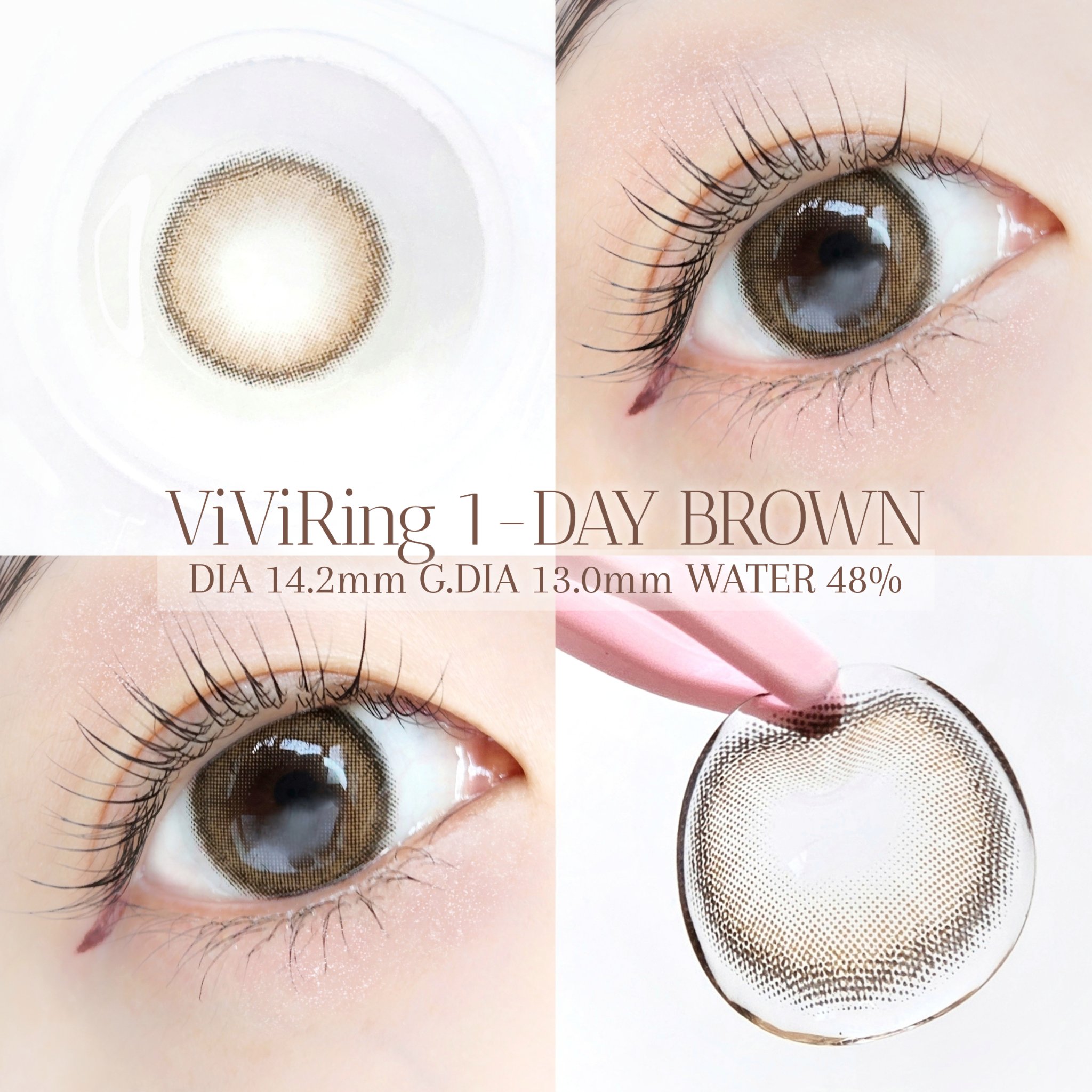 Glowy 1day/OLENS/ワンデー（１DAY）カラコンを使ったクチコミ（2枚目）